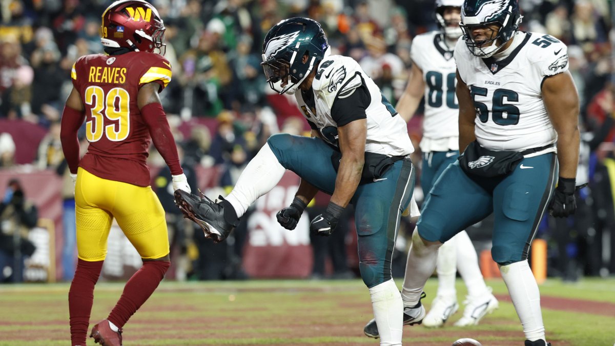 Eagles’ Saquon Barkley, Tank Bigsby run angry in win – NBC Sports Philadelphia