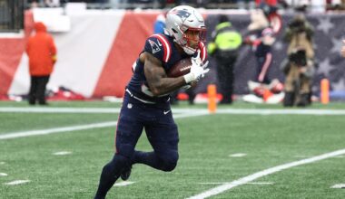 TreVeyon Henderson's Updated Injury Status, Fantasy Outlook for Patriots vs. Jets