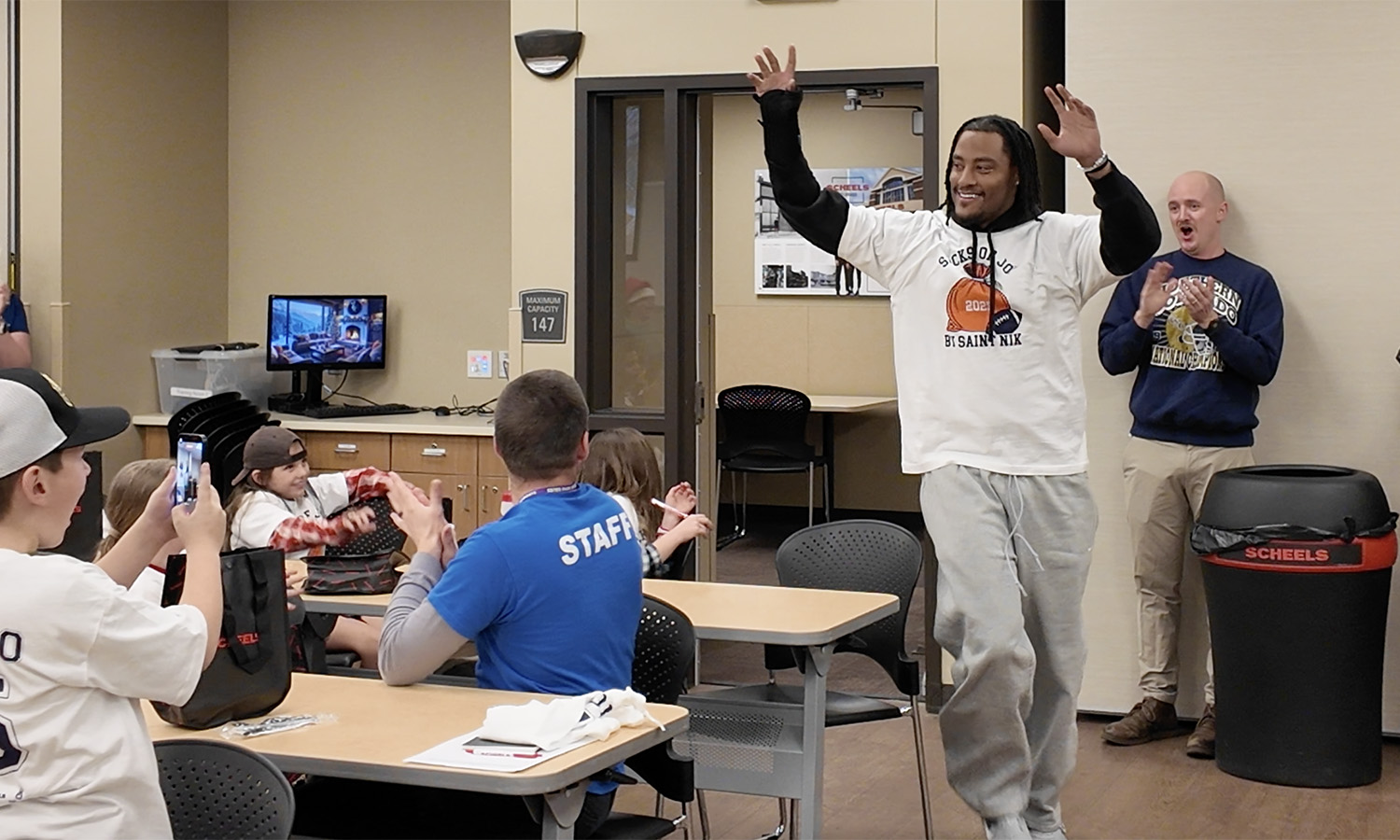 Broncos' star pass rusher can now be called 'Saint Nik'