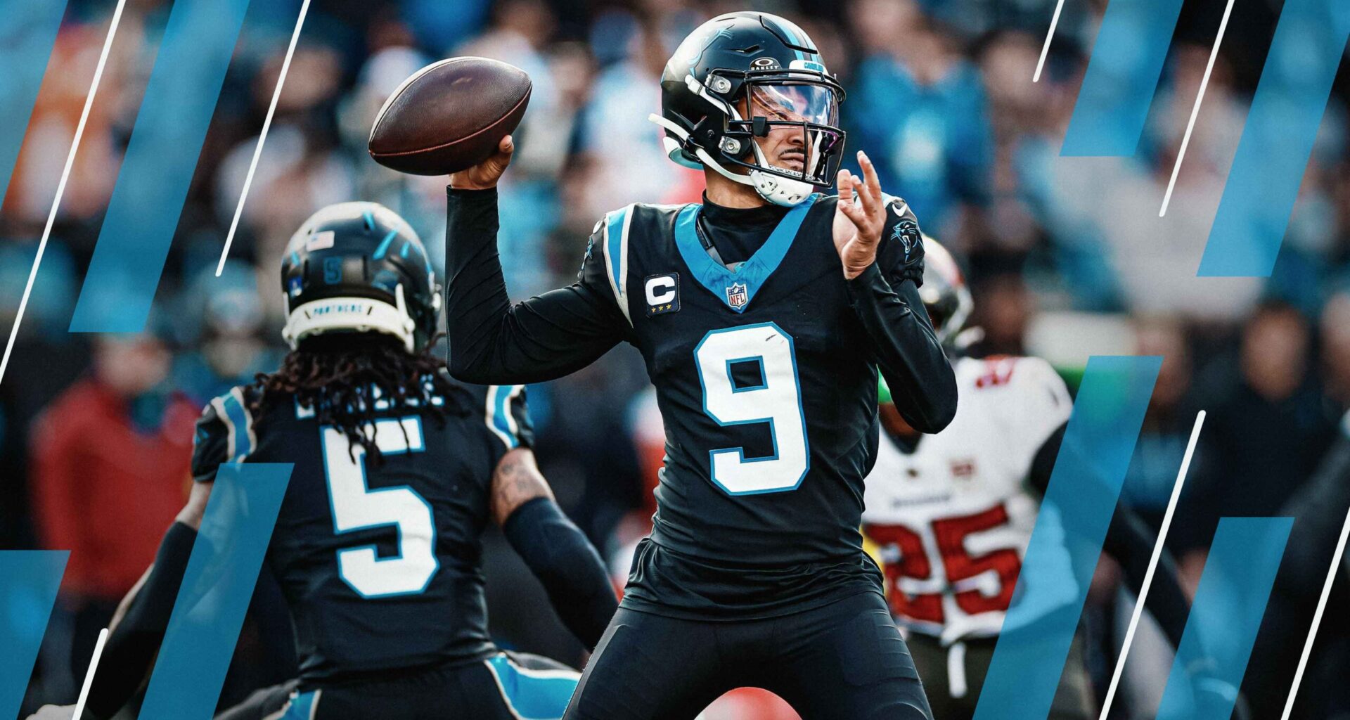 Panthers and Chargers rise, Ravens tumble