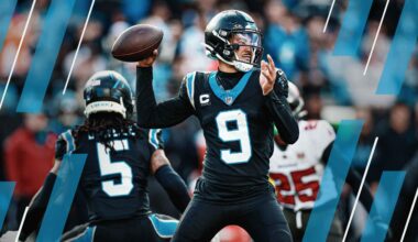 Panthers and Chargers rise, Ravens tumble