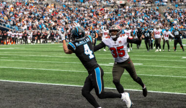 Carolina’s alone at the top of NFC South standings