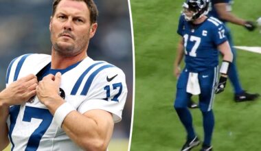 Philip Rivers' Colts hot mic captures kid-friendly trash talk