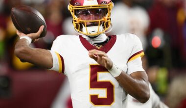 Washington Commanders QB Jayden Daniels’ status for Week 14 won’t be known until Friday