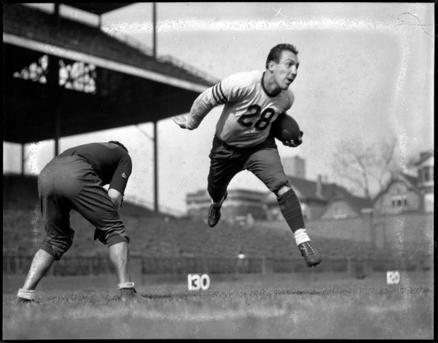 Chicago Bears halfback Beattie Feathers in an undated photo. (Chicago Tribune historical photo)
