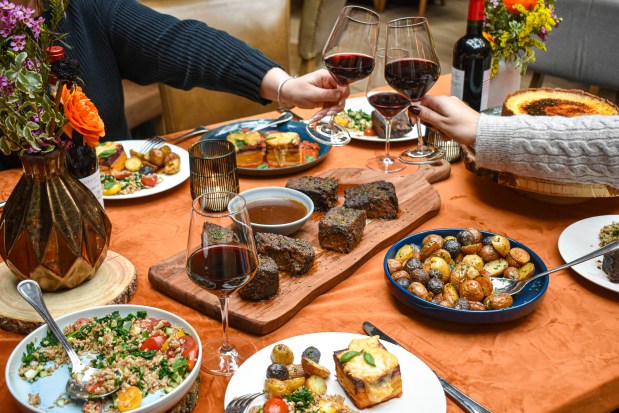 Aba's holiday meal kit includes short rib. (Samantha Brauer)