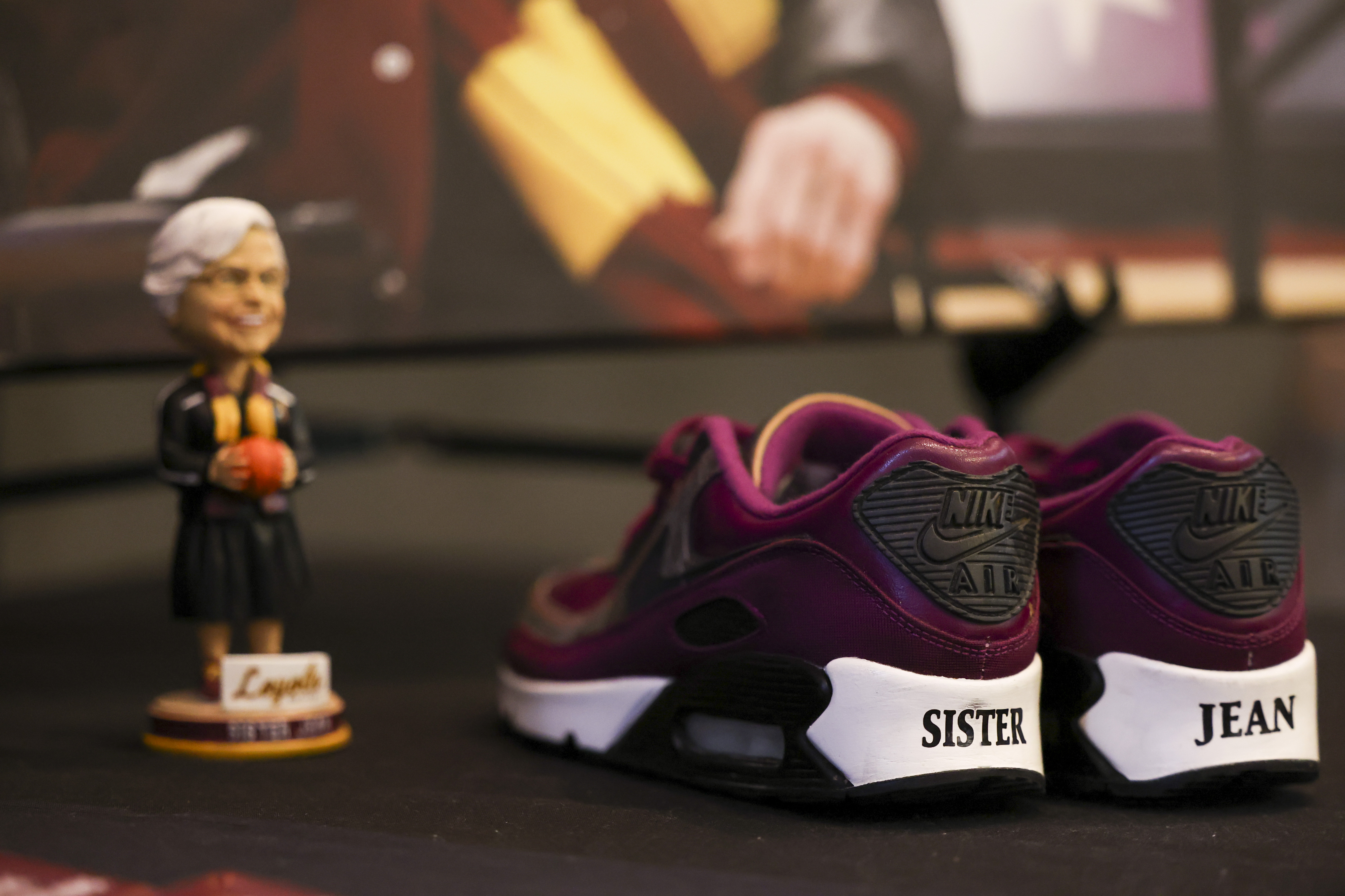 Items of Sister Jeanâs are on display near her former...