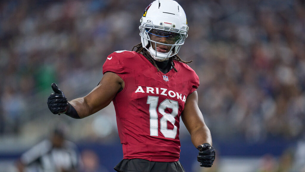 Arizona Cardinals wide receiver Marvin Harrison Jr....