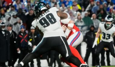 Eagles’ Jalen Carter looking healthy, disruptive as playoffs near – NBC Sports Philadelphia