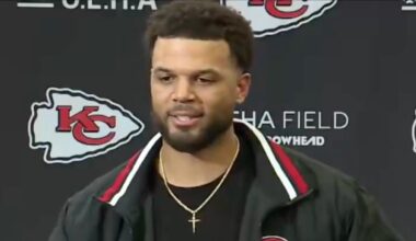 Chiefs' QB Chris Oladokun somehow sounds exactly like Patrick Mahomes