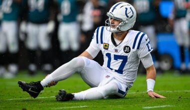 Colts QB Daniel Jones sidelined with right Achilles tendon injury