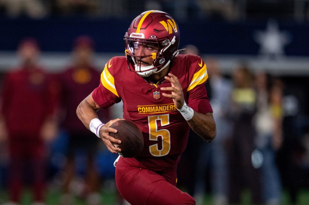 Commanders' Jayden Daniels dominates Vikings in return