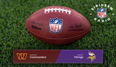 Commanders-Vikings NFL Radio Broadcast (12/7/25)