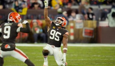 Could Browns' Myles Garrett set sack record?