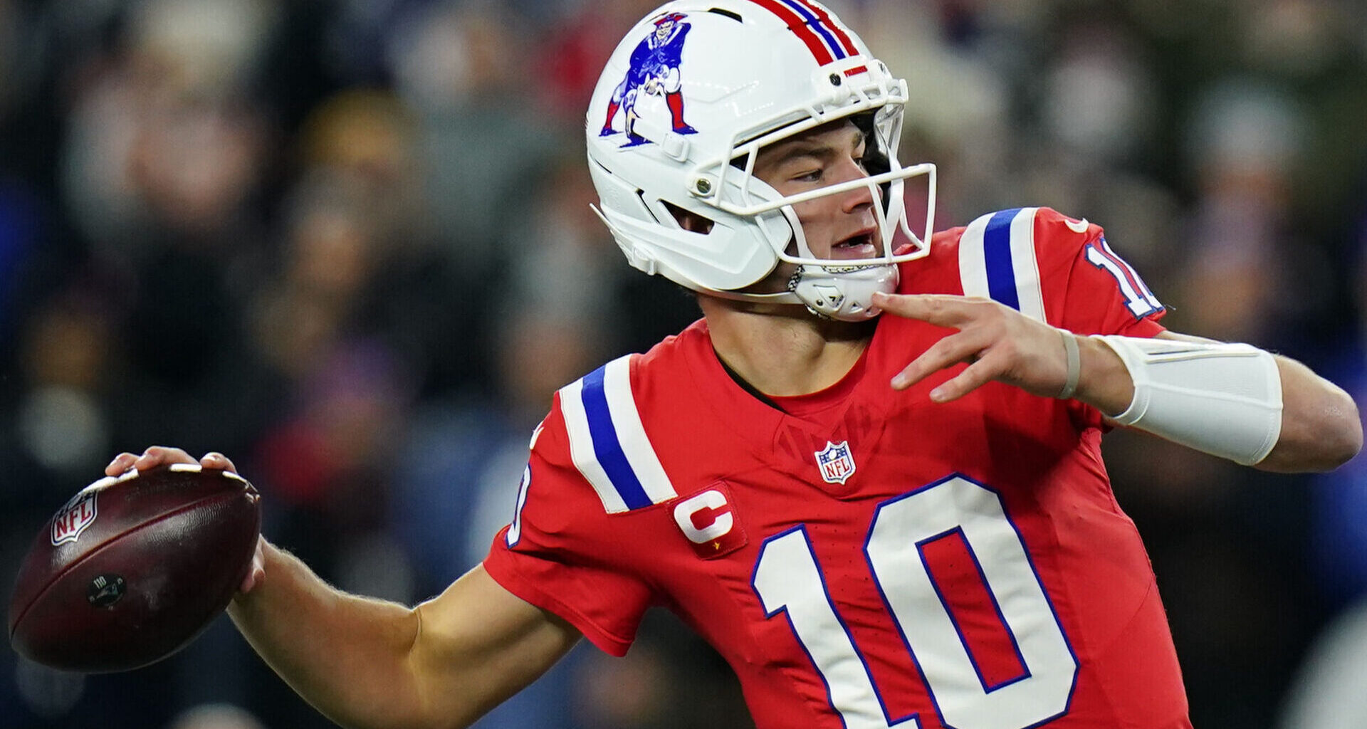 Drake Maye Reacts To His Wife's Sudden Social Media Stardom