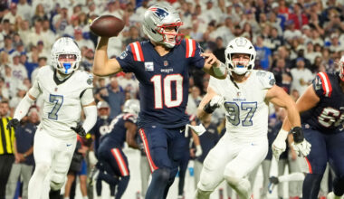 Patriots Run It Back With Unique Uniform Combo For Rematch Vs. Bills