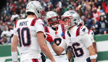 Drake Maye explodes for five TDs in 42-10 beatdown – NBC Sports Boston