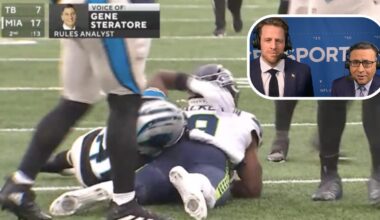 Ian Eagle, J.J. Watt hilariously mock Gene Steratore audio issues