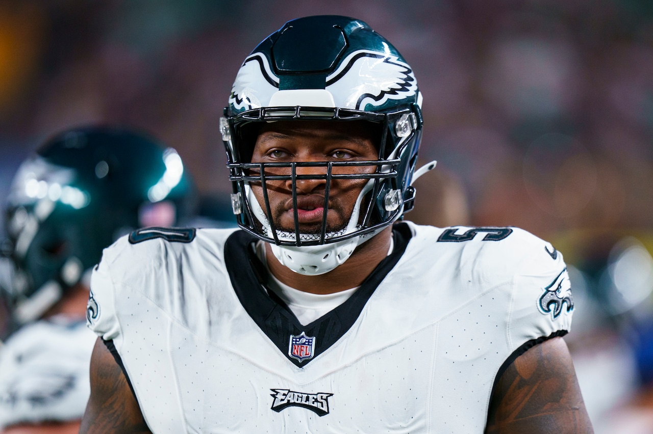 Why this Eagles player was called ‘the champ’ by his teammate after practice