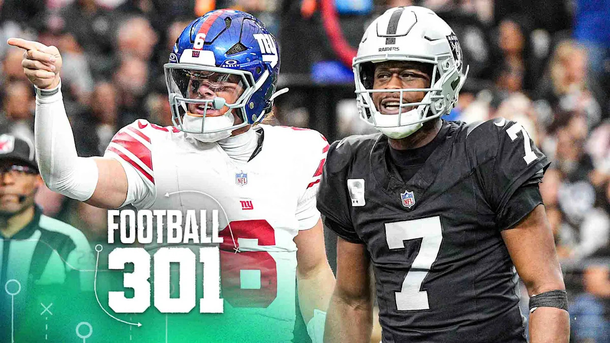 Raiders rolled by Giants - Las Vegas nearly locks up top pick in in 2026 NFL draft