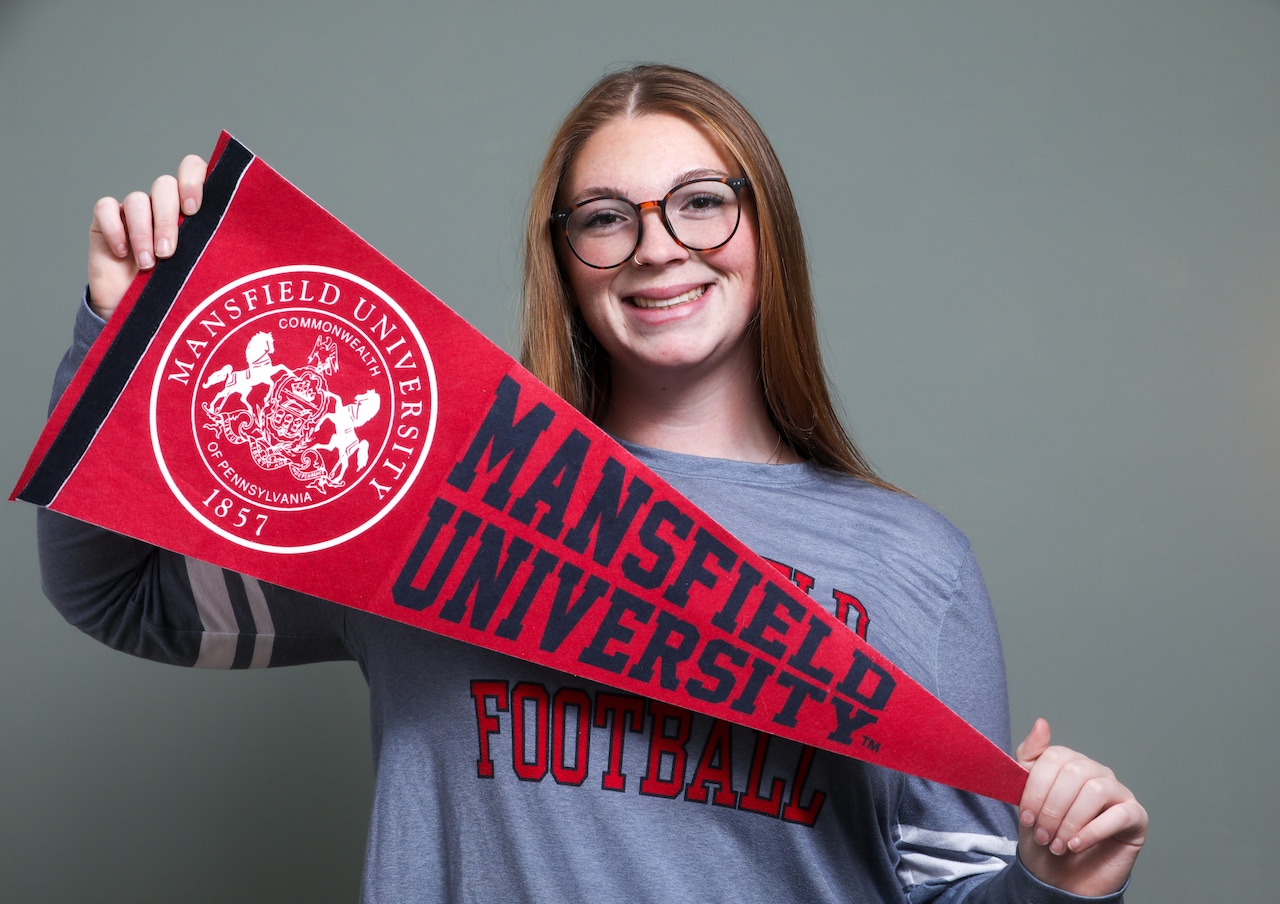 Female football player