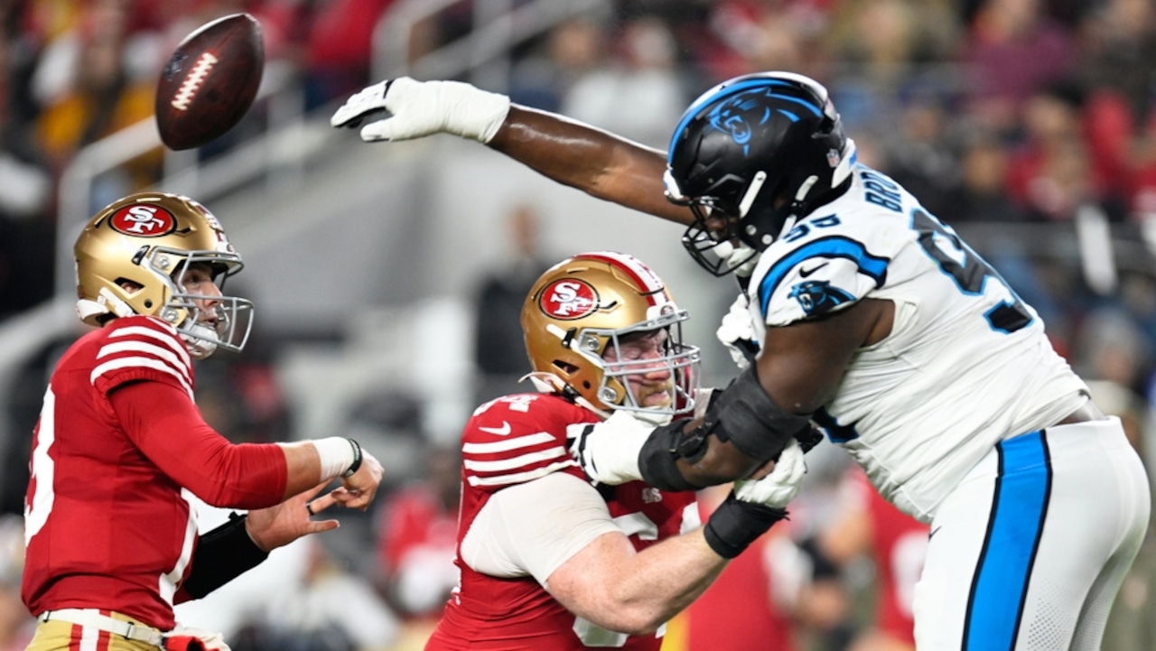 Panthers in NFC South driver’s seat for first time in Derrick Brown’s career