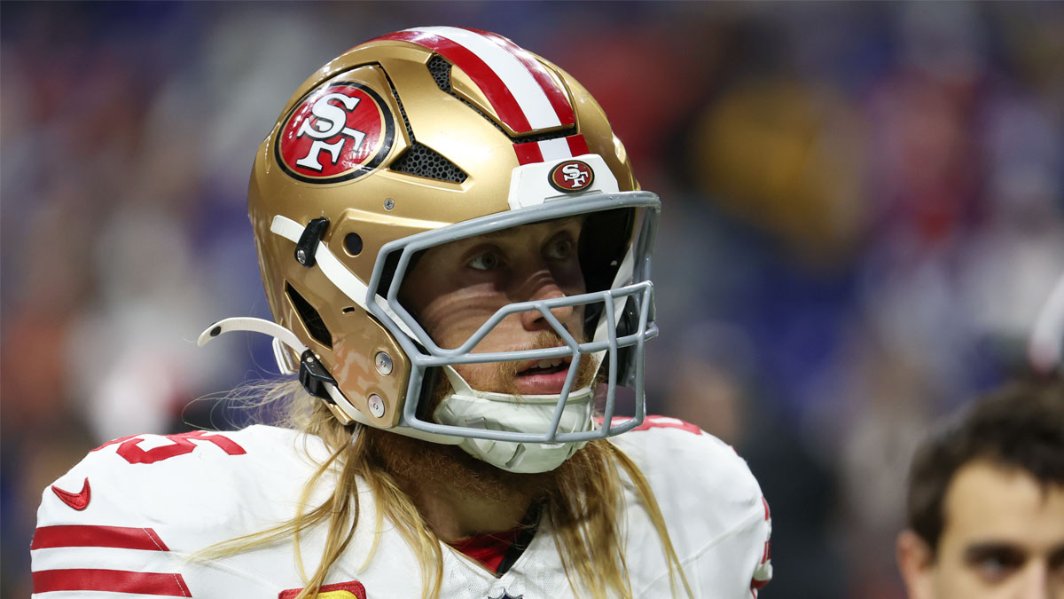 Kittle misses practice, status for game against Bears in question – NBC Chicago