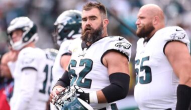 MNF Analysts Float Jason Kelce Return to Patch Eagles’ O-Line