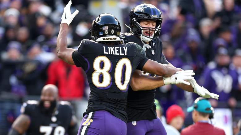 Isaiah Likely and Charlie Kolar