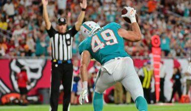 Dolphins Re-Sign TE Before Steelers Game
