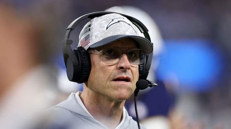 Jim Harbaugh of the Chargers.
