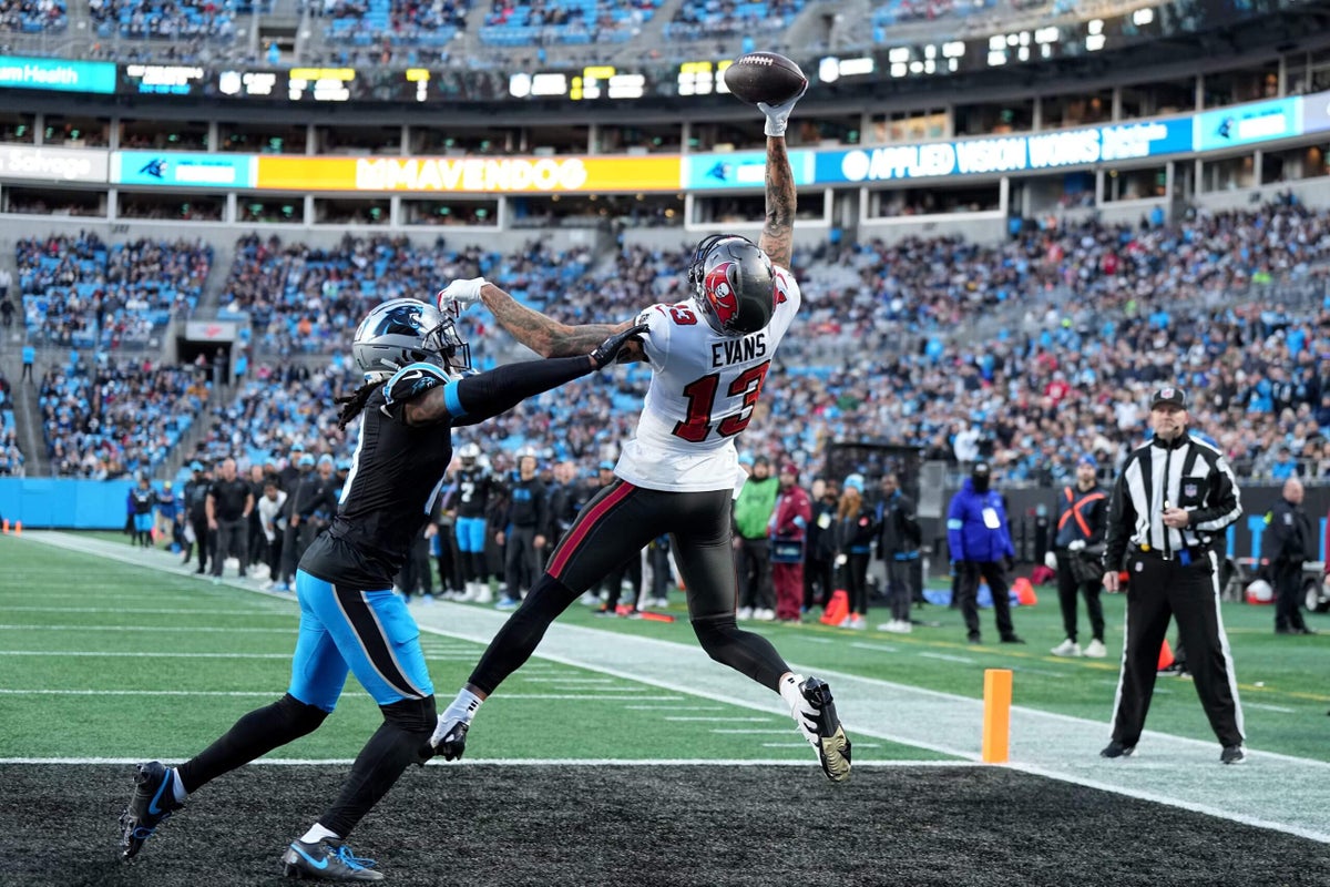 Mike Evans has made a career of torching the Panthers — can they slow him Sunday?