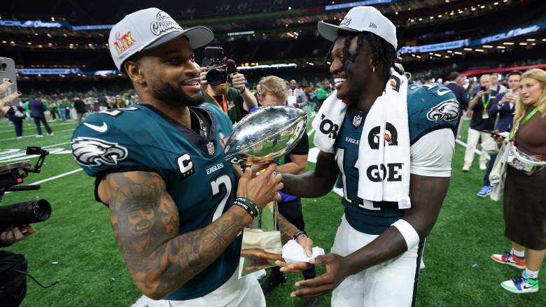 Darius Slay and A.J. Brown