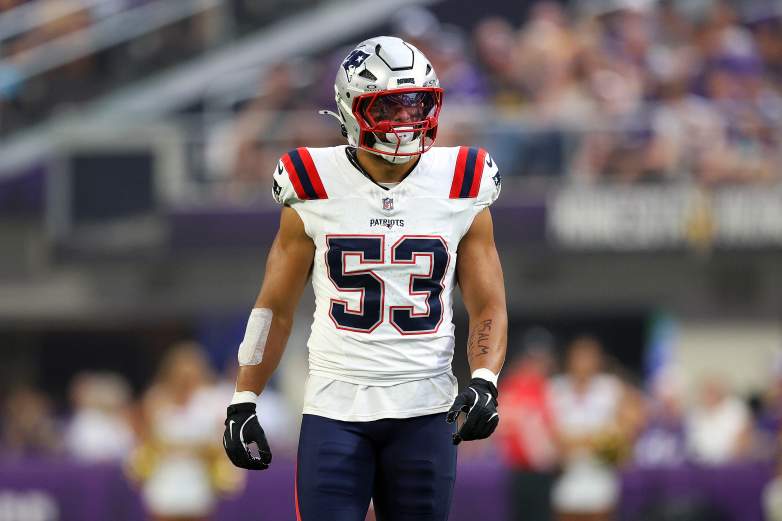 New England Patriots LB Christian Elliss