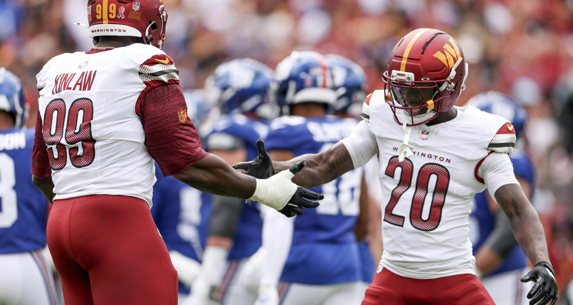 The 3-10 Commanders visit the 2-11 Giants in a game of NFC rivals on long skids