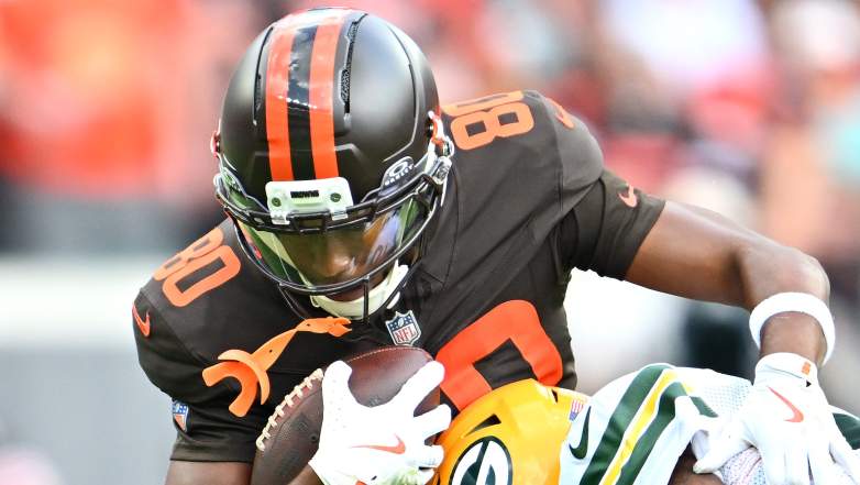 Jamari Thrash had just 10 catches this season with the Browns.