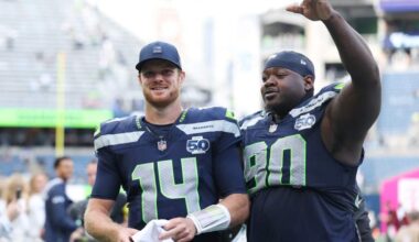 Seahawks Activate Julian Love & Jarran Reed From IR vs. Falcons