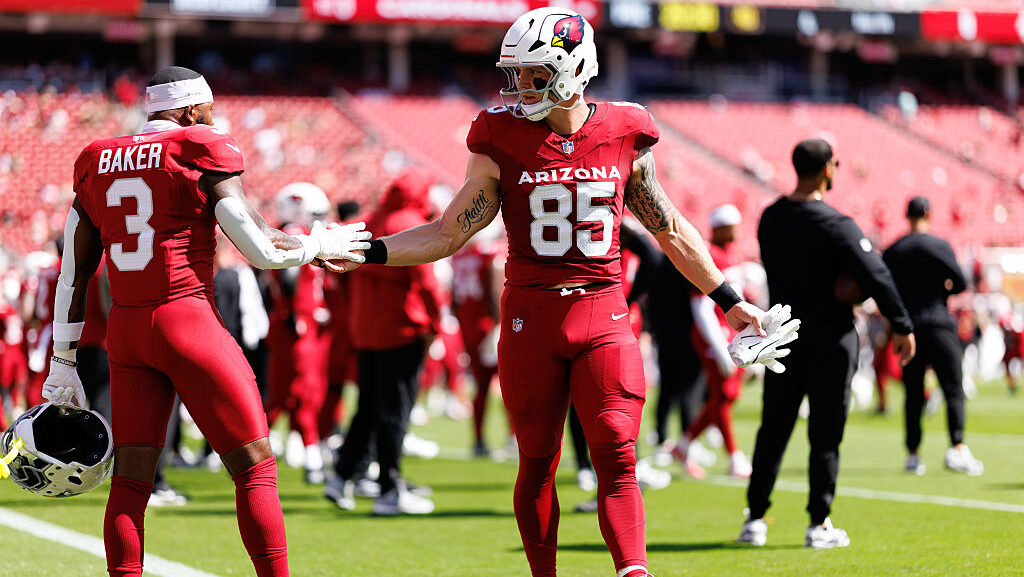 Budda Baker #3 of the Arizona Cardinals...