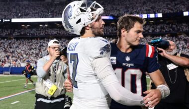 For Drake Maye and Josh Allen, it could be a long run of baton passing