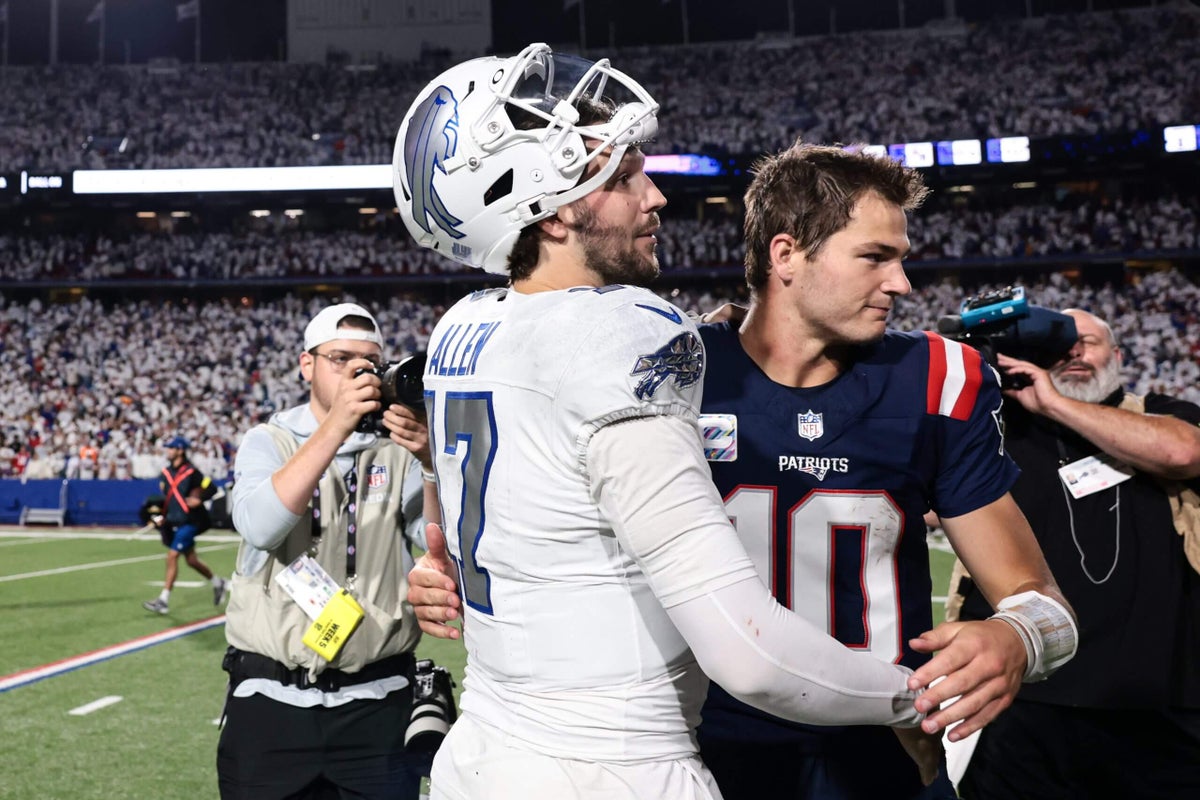 For Drake Maye and Josh Allen, it could be a long run of baton passing