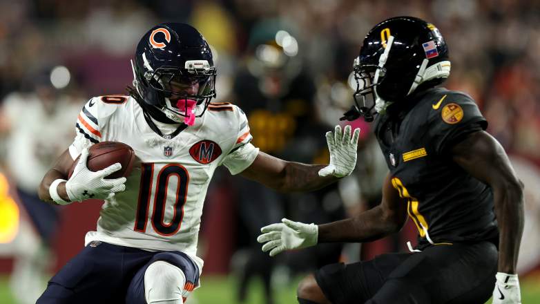 Bears WR Luther Burden III