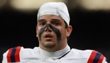 Patriots LT Will Campbell's Injury Timeline
