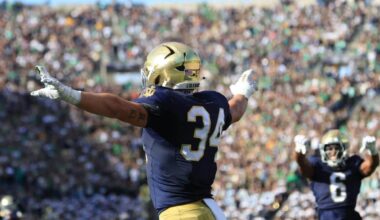 Notre Dame’s long two weeks inside the vortex of College Football Playoff madness