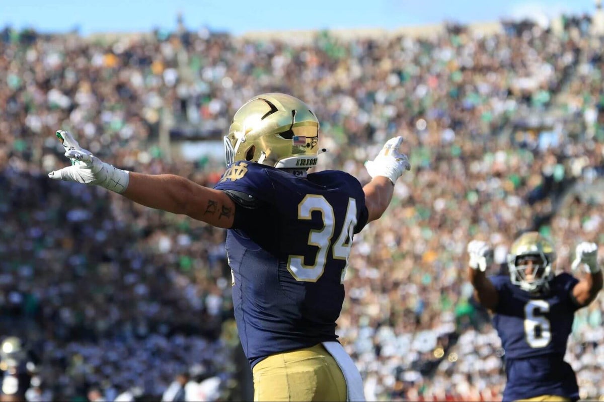 Notre Dame’s long two weeks inside the vortex of College Football Playoff madness