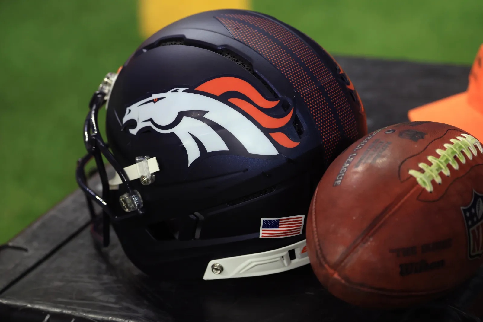 Denver Broncos helmet