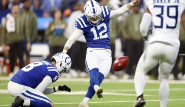 Colts Cut Michael Badgley, Sign New Kicker Before Jaguars Game
