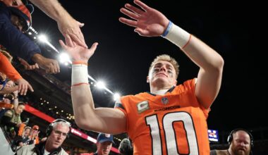 Broncos clinch AFC West title for first time in 10 years with Chargers’ loss