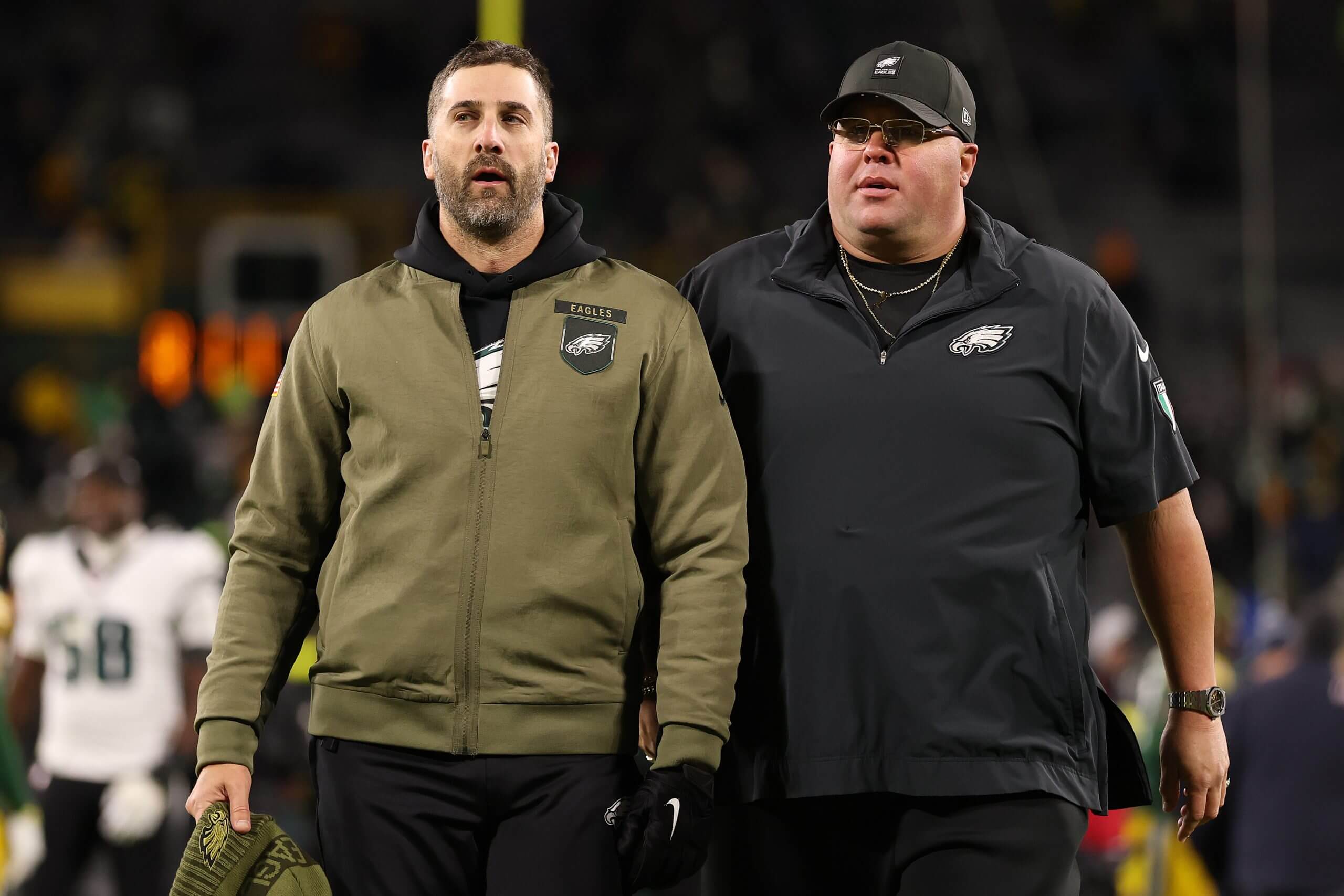 Eagles coach Nick Sirianni after a November win over the Green Bay Packers.