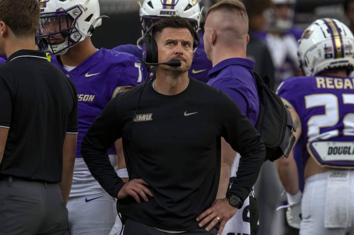 UCLA hiring James Madison head coach Bob Chesney, who would stay with Dukes in CFP: Sources