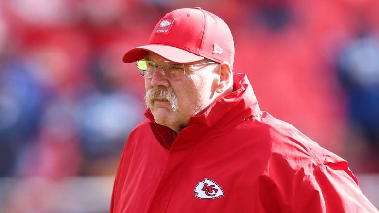 Kansas City Chiefs head coach Andy Reid.